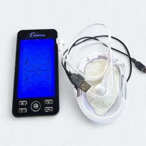 TechCare Tens Unit Model Plus 24 Rechargeable Electronic Pulse Messager Machine
